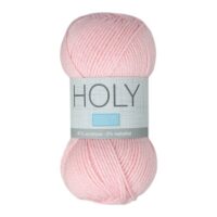Pelote de fil Holy Trimits avec lurex, coloris rose poudré 110.
