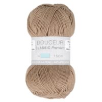 Pelote Douceur Classic Premium de Trimits, coloris praline 116.