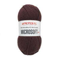Pelote de laine Micro Soft Mondial chocolat 184 Pelote de laine Micro Soft Mondial chocolat 184
