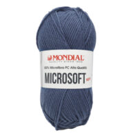 Pelote de laine Micro Soft Mondial jean 307