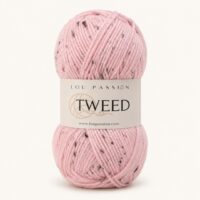 Pelote Tweed 06 rose poudré Lou Passion
