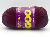 Pelote WAOO Lycra bordeaux 300 g fil ruban élastique pour sac au crochet