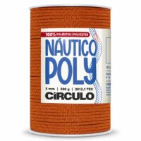 Fil Náutico Poly Círculo 5 mm terracotta 4131 – cordon polyester pour sac au crochet