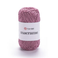 Pelote YarnArt Macramé 141 Romance – Fil rose pour sacs et accessoires au crochet